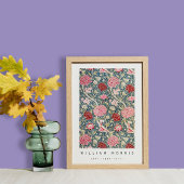 William Morris Vintage Blumenmuster Poster