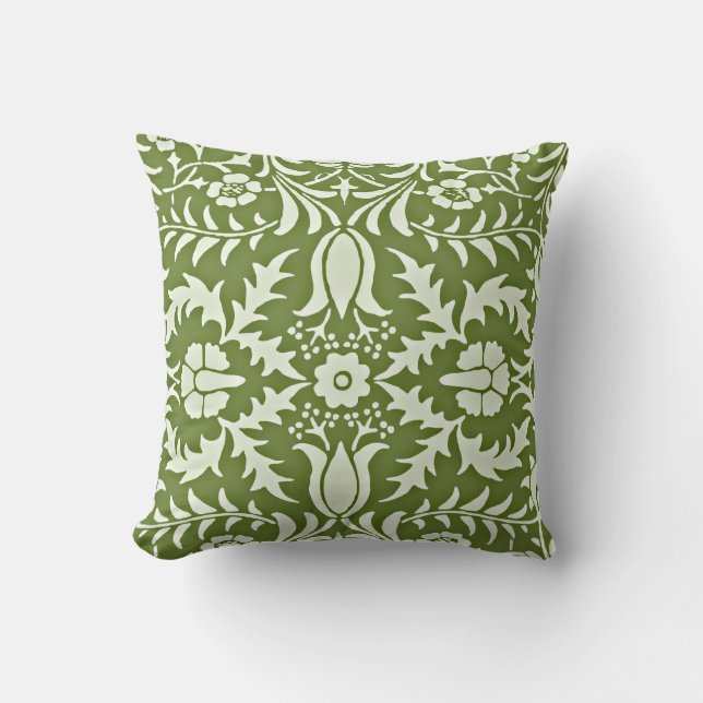 William Morris, Vintage Blummenmuster, Kissen (Vorderseite)