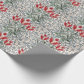 William Morris Vintage Bourne Muster Geschenkpapier (Ecke)