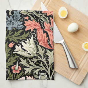 William Morris Vintage Compton Blumenmuster Geschirrtuch