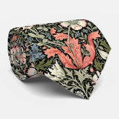 William Morris Vintage Compton Blumenmuster Krawatte (Gerollt)