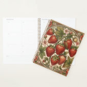 William Morris vintage Erdbeere Blumenmuster Planer (Anzeige)