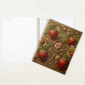 William Morris vintage Erdbeere Blumenmuster Planer (Anzeige)