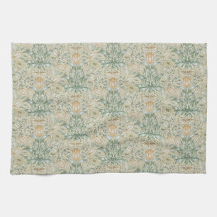 William Morris Vintage Floral Frühjahrsdickicht Geschirrtuch