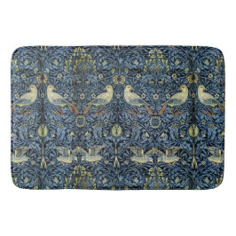 William Morris Vintage Florales Vogeldesign Badematte