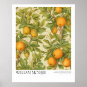 William Morris Vintage Früchte und Blätter Poster (Vorne)