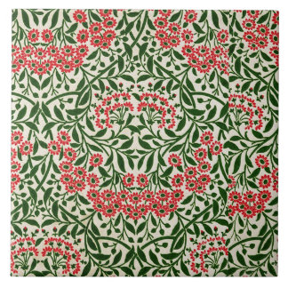 William Morris Vintage Gänseblümchen Blumen Rosa G Fliese
