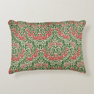 William Morris Vintage Gänseblümchen Rosa Grün Dekokissen
