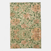 William Morris vintage Geißblatt Blumenmuster Geschirrtuch (Vertikal)