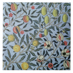 William Morris Vintage Granatapfel Fruchtmuster Fliese