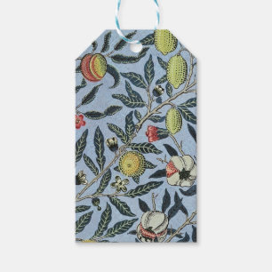 William Morris Vintage Granatapfel Fruchtmuster Geschenkanhänger