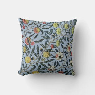William Morris Vintage Granatapfel Fruchtmuster Kissen