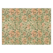 William Morris Vintage-Honeysuckle-Blumenmuster Tischdecke (Vorderseite (Horizontal))