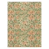 William Morris Vintage-Honeysuckle-Blumenmuster Tischdecke (Vorderseite)
