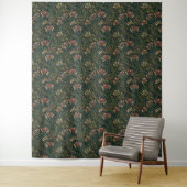 William Morris Vintage-Honeysuckle-Blumenmuster Wandteppich (Beispiel)