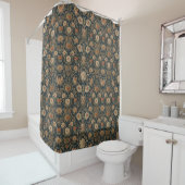 William Morris vintage Honigkraut Blumenmuster Duschvorhang (Beispiel)