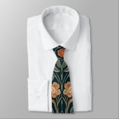 William Morris vintage Honigkraut Blumenmuster Krawatte (Gebunden)