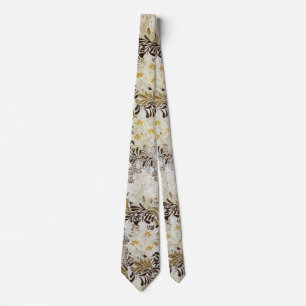 William Morris Vintage Hyazinthe Blumenmuster Art Krawatte