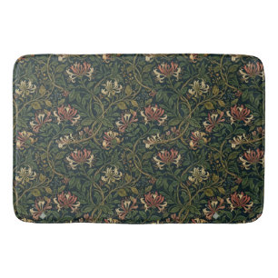 William Morris Vintage-Jasmin-Blumenmuster Badematte