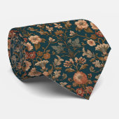 William Morris Vintage-Jasmin-Blumenmuster Krawatte (Gerollt)