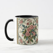 William Morris Vintage-Jasmin-Blumenmuster Tasse (Links)