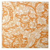 William Morris Vintage Knopfduster-Muster Fliese (Vorderseite)