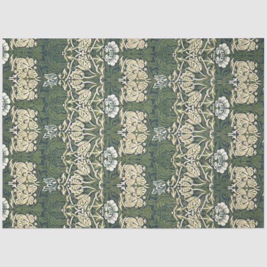 William Morris Vintage Kunst und Rose Seidenpapier (Vorderseite)