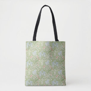 William Morris Vintage Leaves Floral Bird Iris Tasche
