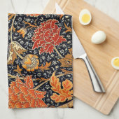 William Morris Vintage-Muster, Cray Handtuch (Viertel Falte)