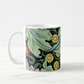 William Morris Vintage-Muster, Leicester, Kaffeetasse (Links)