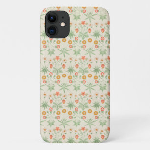 William Morris Vintage Orange Gänseblumen-Muster Case-Mate iPhone Hülle