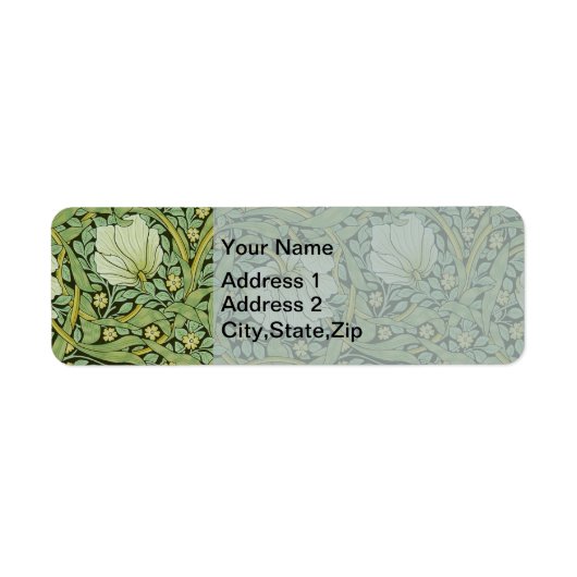 William Morris Vintage Pimpernel Blumenmuster (Vorne)