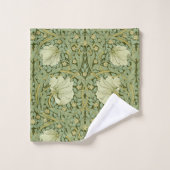 William Morris Vintage Pimpernel Blumenmuster Badhandtuch Set (Waschlappen)