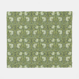 William Morris Vintage Pimpernel Blumenmuster Fleecedecke