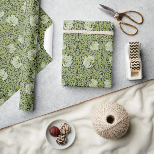 William Morris Vintage Pimpernel Blumenmuster Geschenkpapier