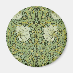 William Morris Vintage Pimpernel Blumenmuster Magnet