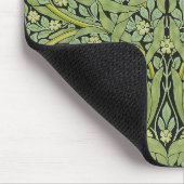 William Morris Vintage Pimpernel Blumenmuster Mousepad (Ecke)