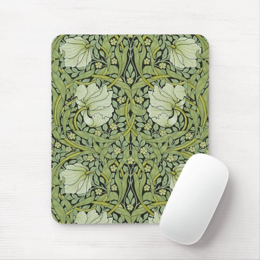 William Morris Vintage Pimpernel Blumenmuster Mousepad (Mit Mouse)