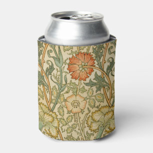 William Morris Vintage Rosa- und Rosenmuster Dosenkühler