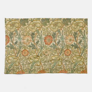 William Morris Vintage Rosa- und Rosenmuster Geschirrtuch