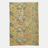 William Morris Vintage Rosa- und Rosenmuster Geschirrtuch (Vertikal)