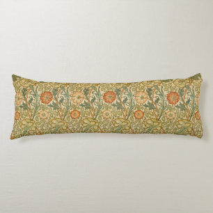William Morris Vintage Rosa- und Rosenmuster Seitenschläferkissen