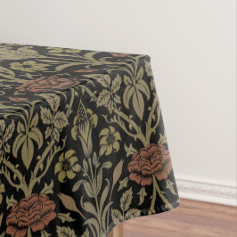 William Morris Vintage Rose und Lily Pattern Tischdecke
