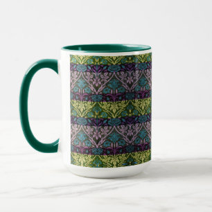 William Morris Vintage Rose und Lily Pink Yellow Tasse