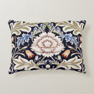 William Morris Vintage Severn Blue Blumen Blumen Dekokissen