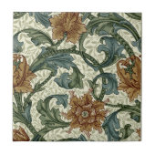William Morris Vintage Single Stem Muster Fliese (Vorderseite)