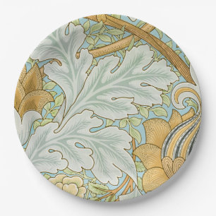 William Morris Vintage St James Akanthus-Design Pappteller