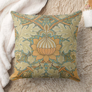 William Morris Vintage St James Akanthus-Muster Kissen