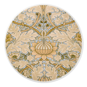 William Morris Vintage St James Akanthus Tapete Keramikknauf