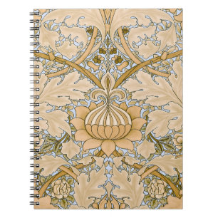 William Morris Vintage St James Akanthus Tapete Notizblock